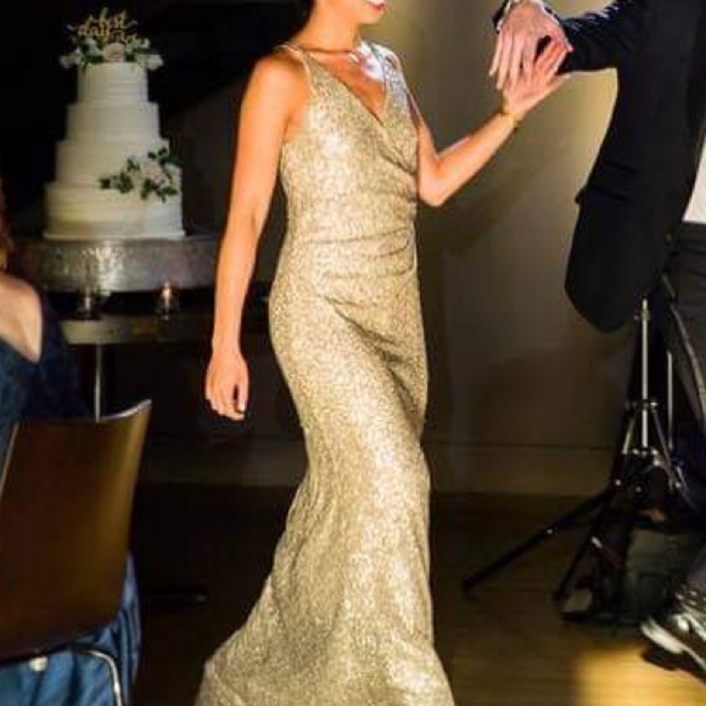 Ralph Lauren sequin gown